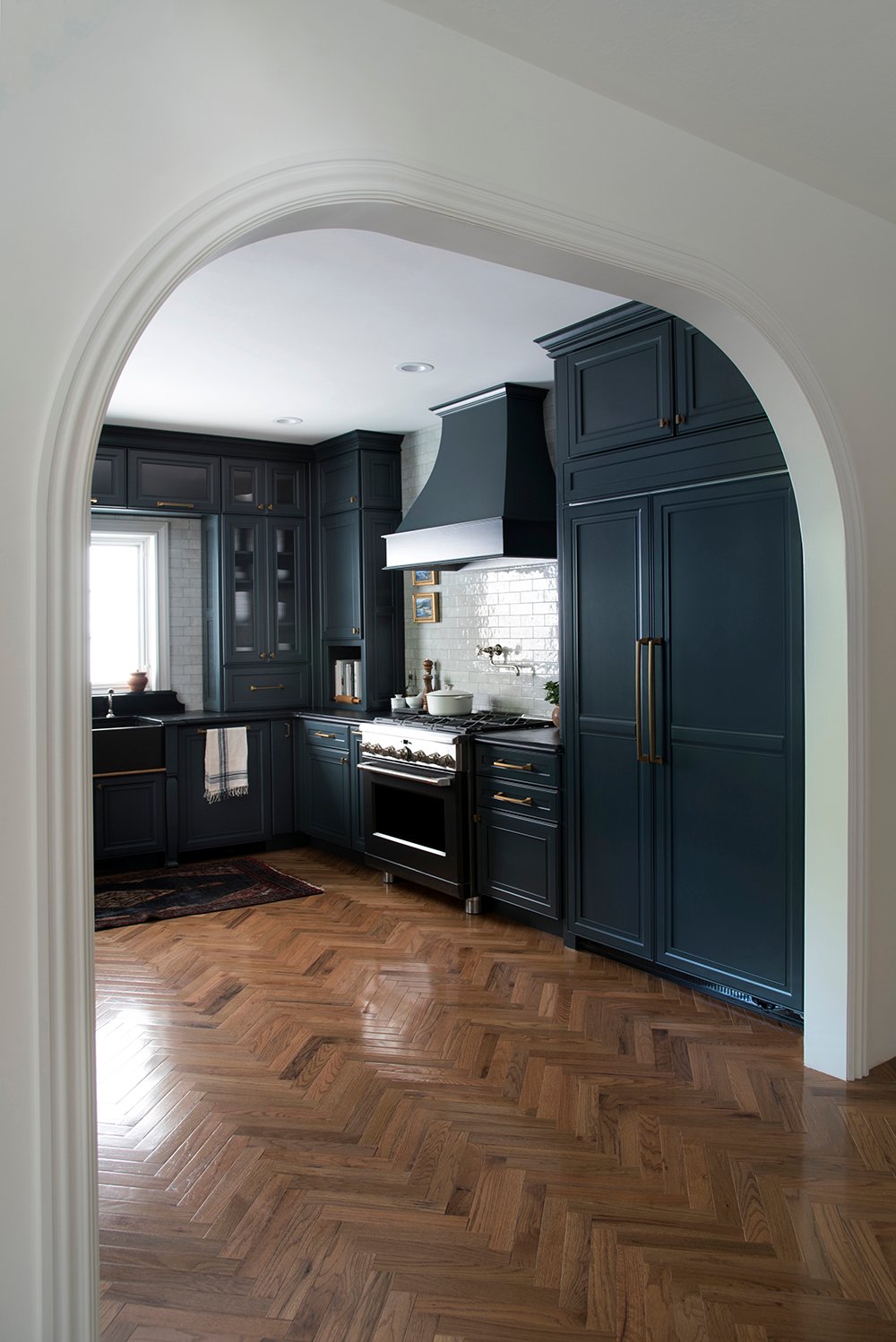 Our Dark & Moody Kitchen Reveal - roomfortuesday.com