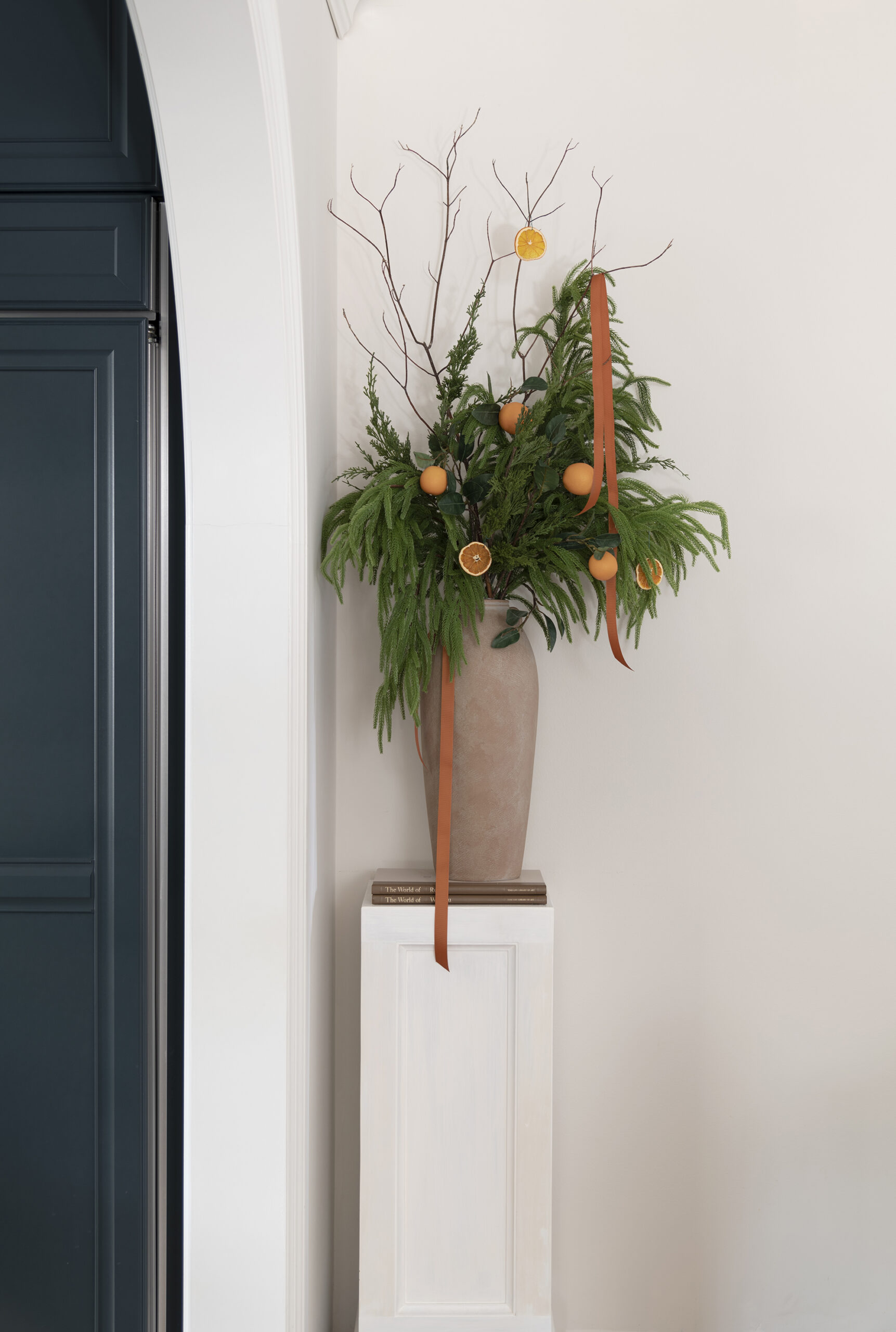 Christmas Tour: Decorating the Kitchen for the Holidays - roomfortuesday.com