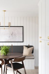 Banquette (or Headboard) DIY Back Cushion - roomfortuesday.com