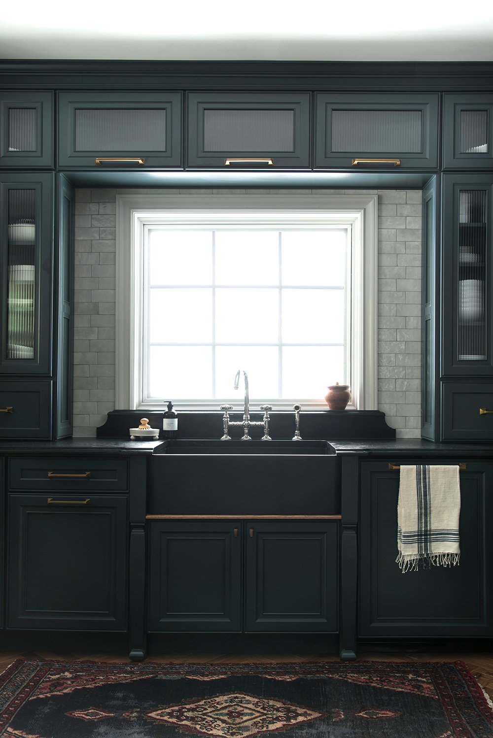 Our Dark & Moody Kitchen Reveal - roomfortuesday.com