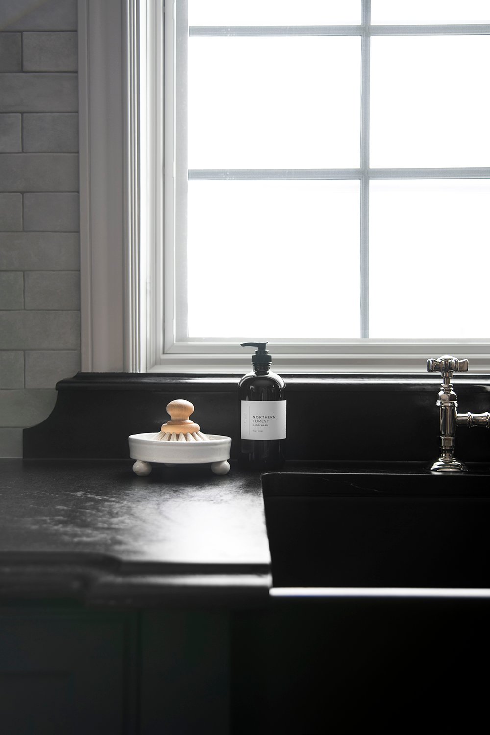 Our Dark & Moody Kitchen Reveal - roomfortuesday.com