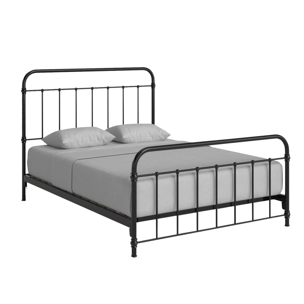 Black wrought iron bed from Wayfair