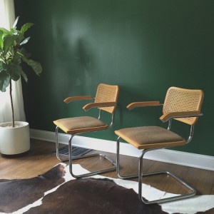 Breuer Chair Update / Upholstery DIY