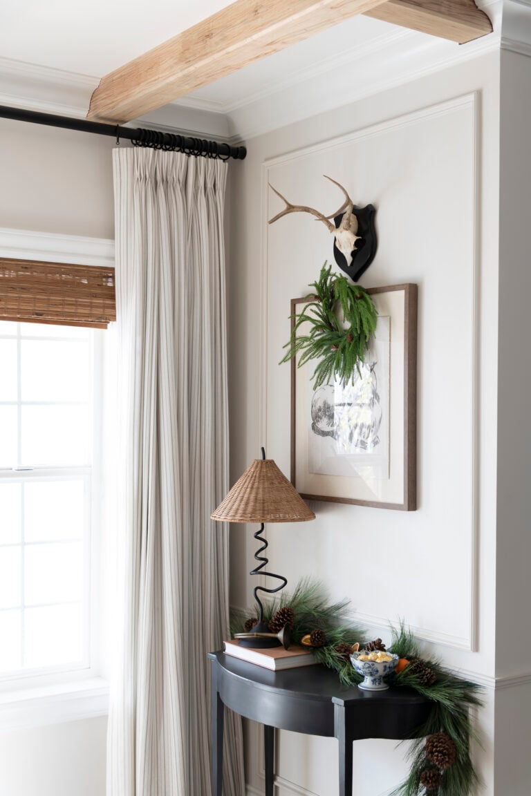 Christmas Tour: the Holiday Decorated Living Room - roomfortuesday.com