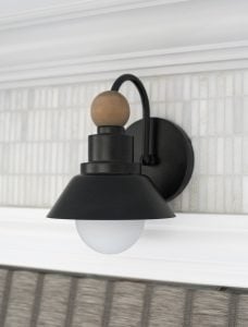 Wood Detail Sconce DIY - roomfortuesday.com