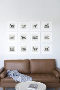 The Easiest Grid Gallery Wall - roomfortuesday.com