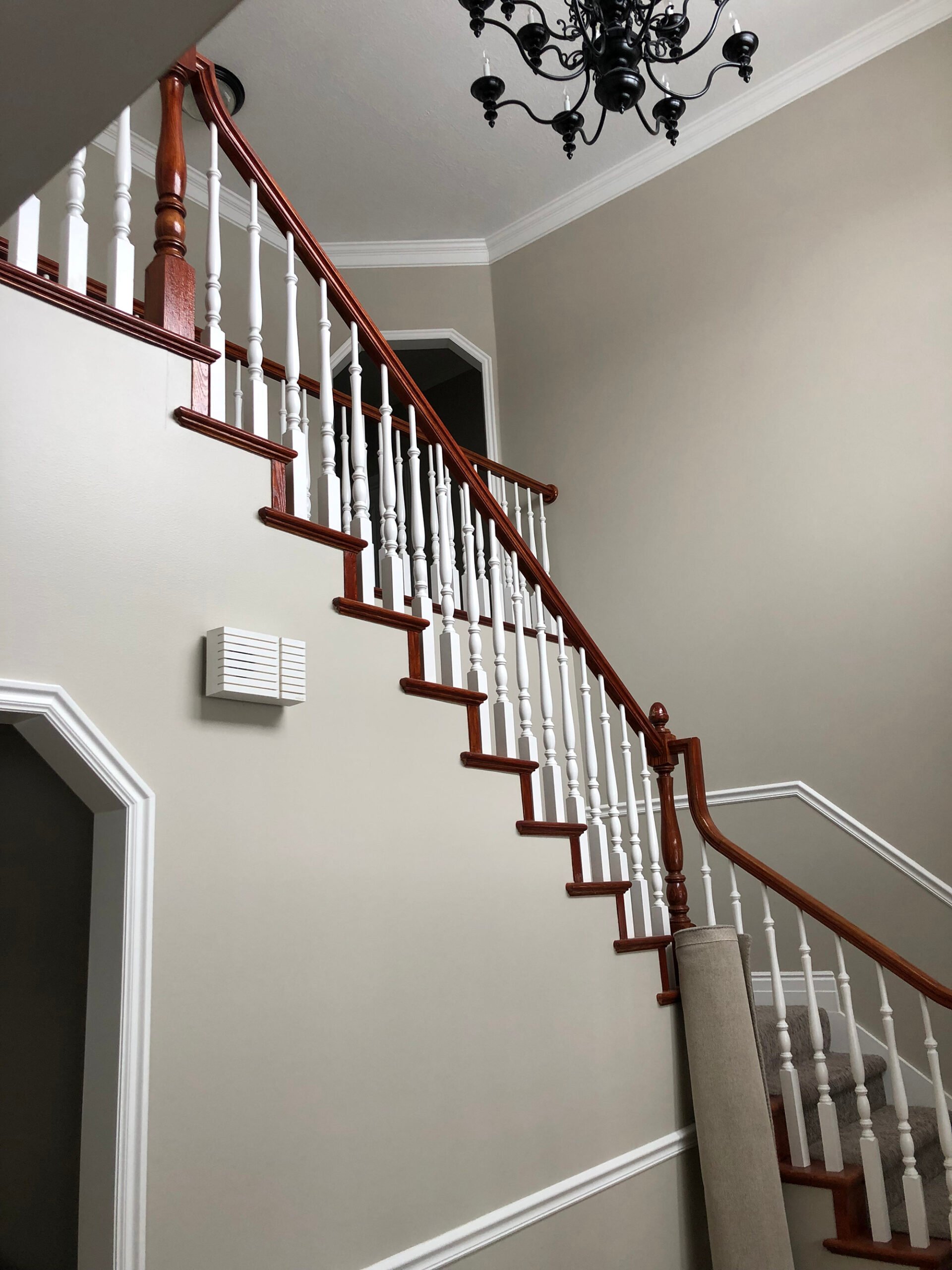 Entryway, Staircase, & Hall Reveal - roomfortuesday.com