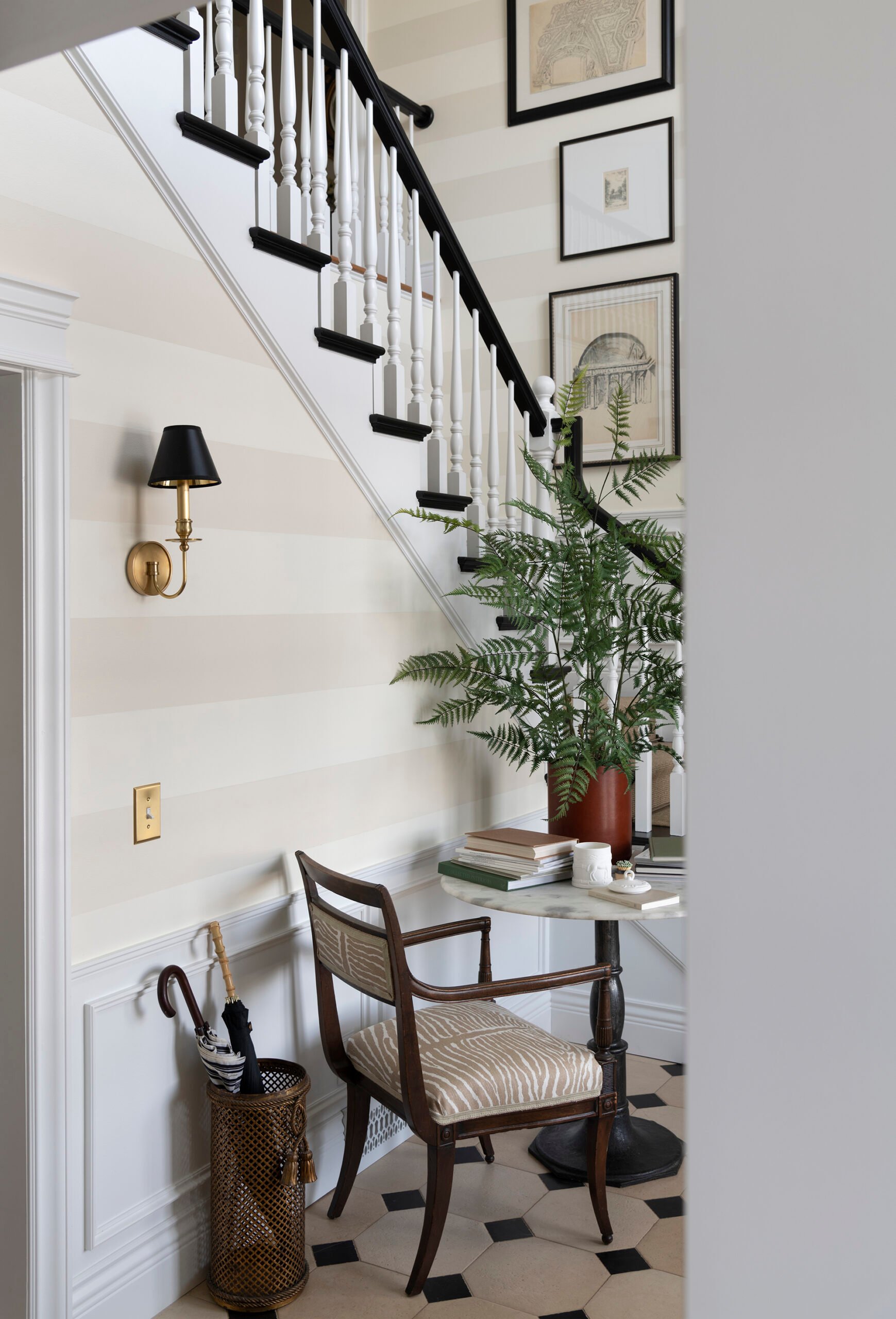 Entryway, Staircase, & Hall Reveal - roomfortuesday.com