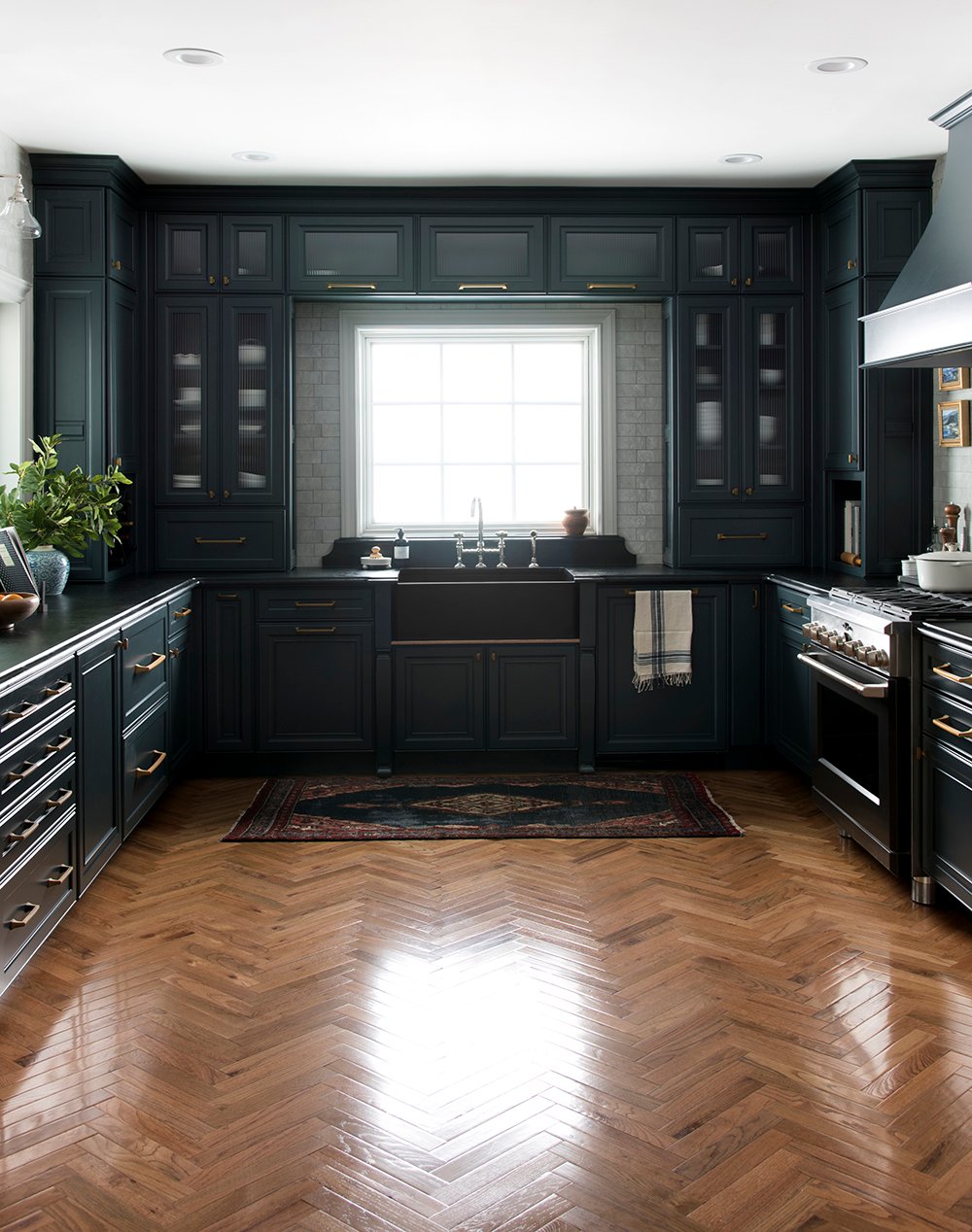 Our Dark & Moody Kitchen Reveal - roomfortuesday.com