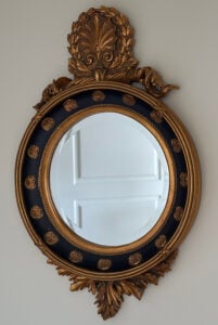 20 Vintage & Antique Round Gilded Mirrors