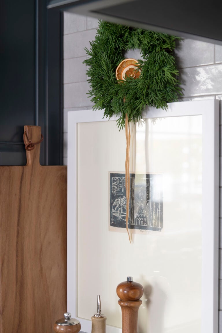 Christmas Tour: Decorating the Kitchen for the Holidays - roomfortuesday.com