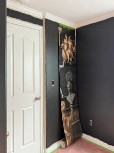 Home Gym Renovation Update: Drywall, Flooring, & Paint - roomfortuesday.com