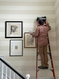 How to Easily Layout and Install a Gallery Wall - roomfortuesday.com