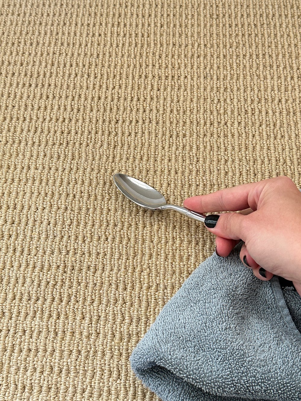 How to Remove Furniture Indentations from Carpet - roomfortuesday.com
