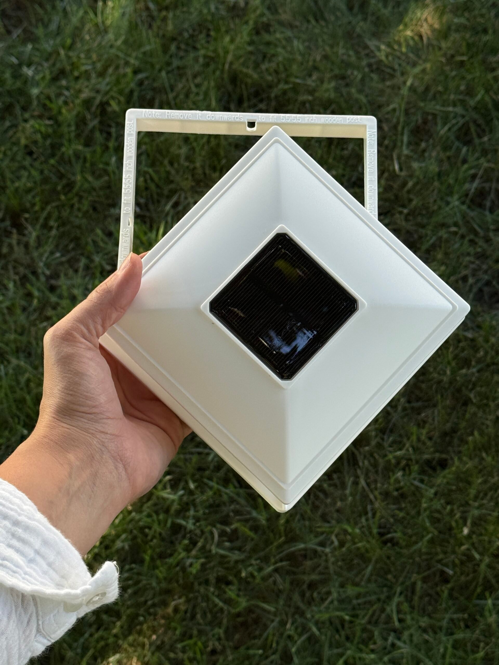 How to Install White Vinyl Fence Post Solar Lights