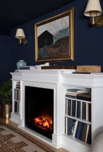 How to Source & Style the Most Realistic Electric Fireplace - roomfortuesday.com