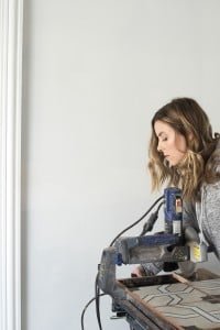 How to Install Floor Tile - roomfortuesday.com