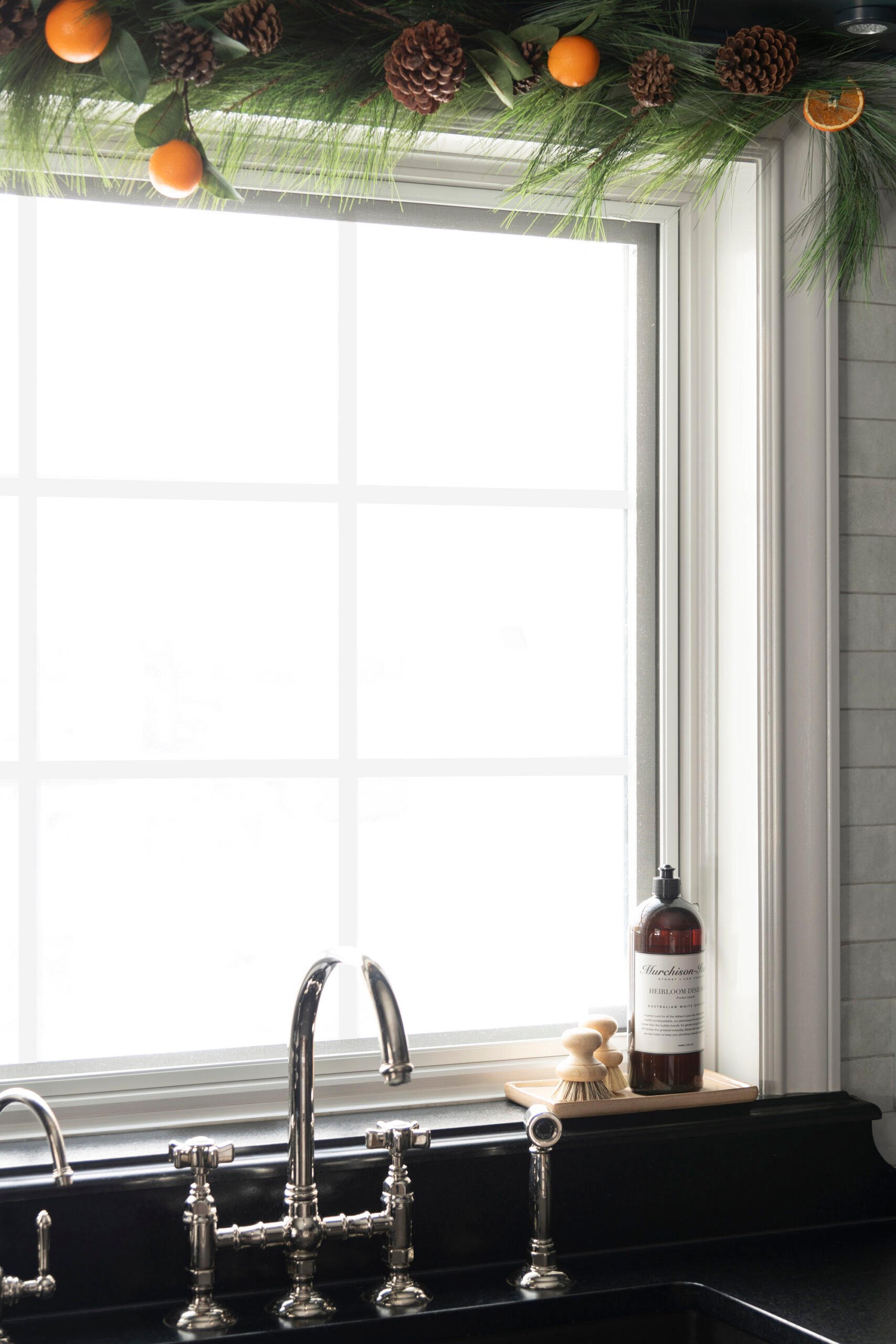 Christmas Tour: Decorating the Kitchen for the Holidays - roomfortuesday.com