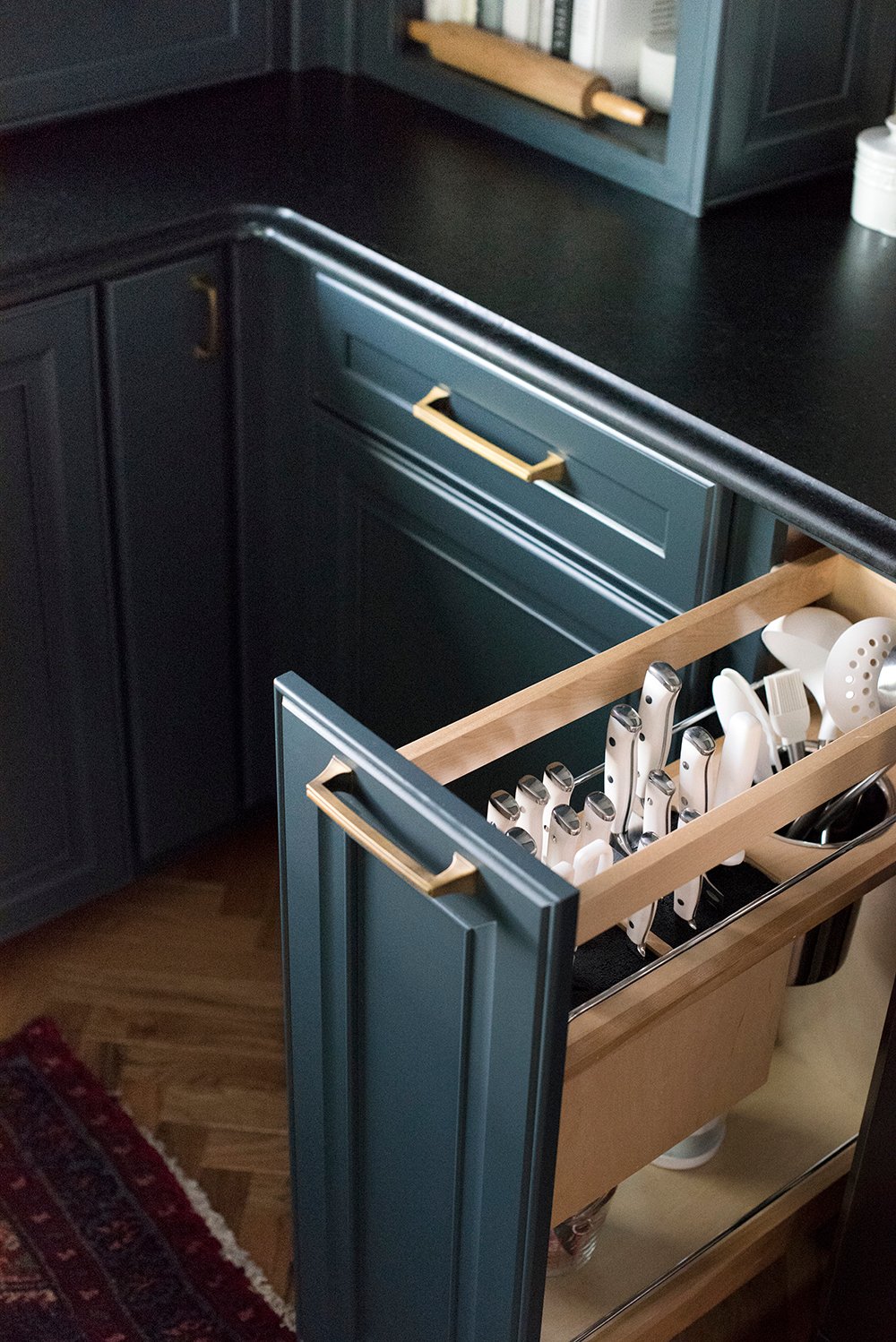 Our Dark & Moody Kitchen Reveal - roomfortuesday.com