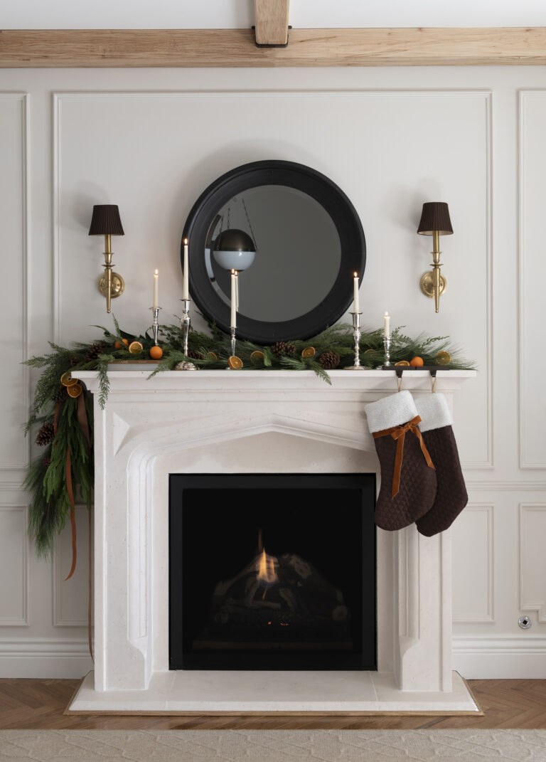 Christmas Tour: the Holiday Decorated Living Room - roomfortuesday.com