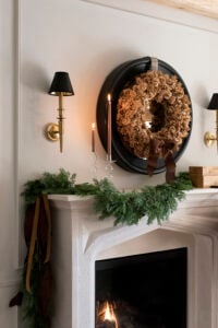 A Look Back At My Holiday Mantel Styling - roomfortuesday.com