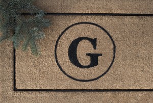 Custom Monogram Doormat