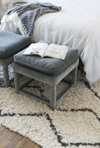 Roundup : Ottomans & Benches for the End of Your Bed - roomfortuesday.com