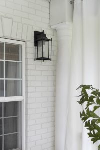 Painting Our Balcony Columns - roomfortuesday.com