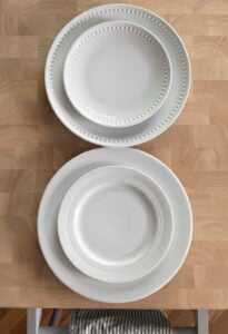 Pillivuyt French Dinnerware vs Budget Target Comparison - roomfortuesday.com