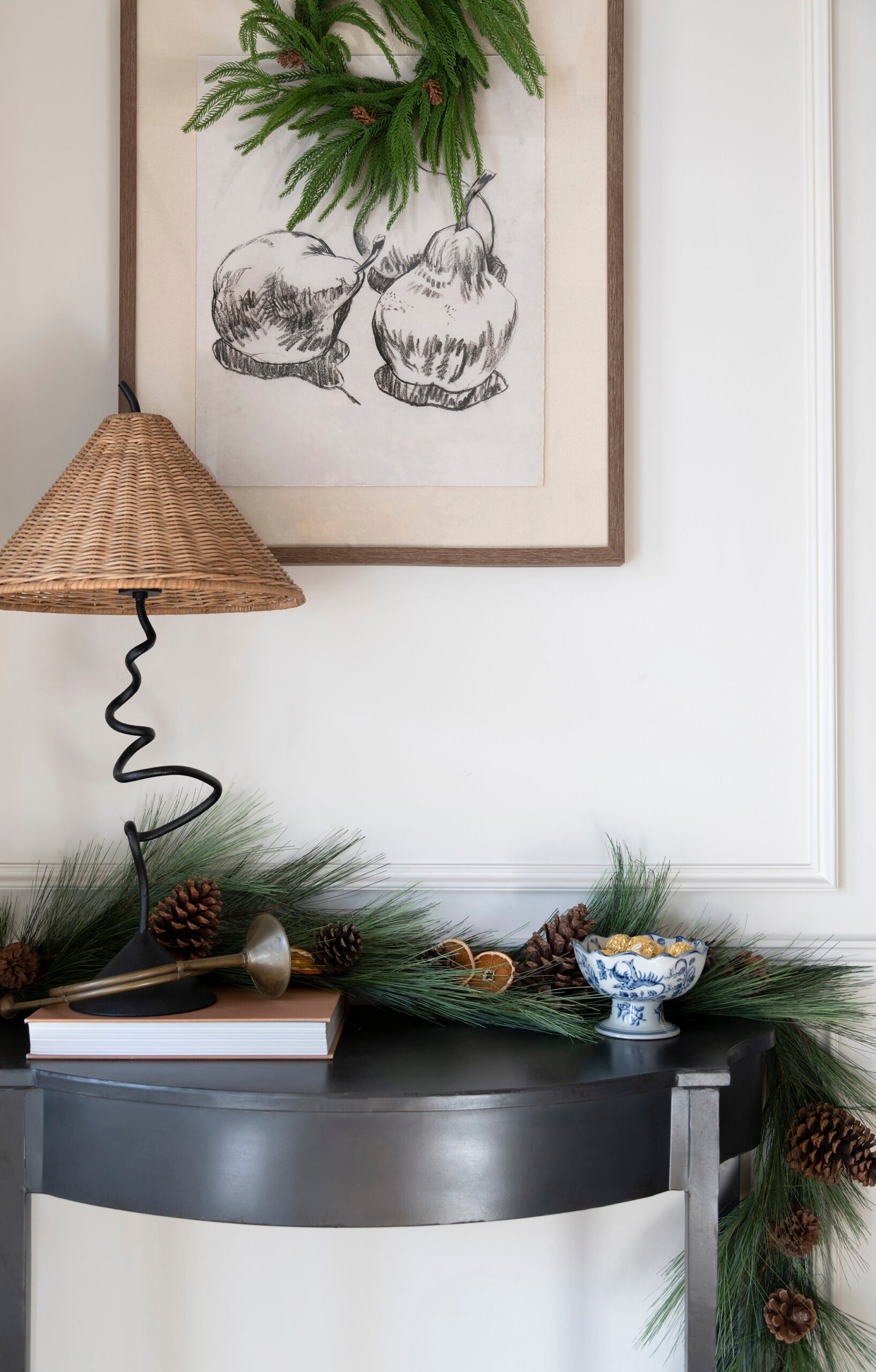 Christmas Tour: the Holiday Decorated Living Room - roomfortuesday.com