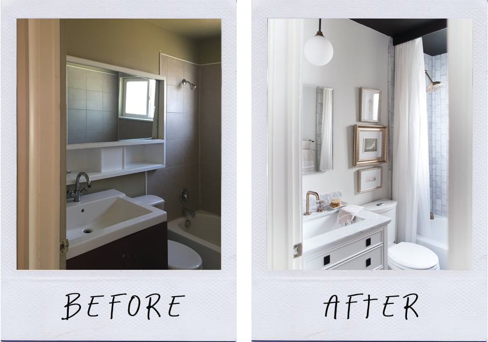 How to Make a Small Bathroom Look Larger - roomfortuesday.com