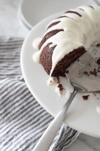 Red Velvet Bundt Cake - roomfortuesday.com
