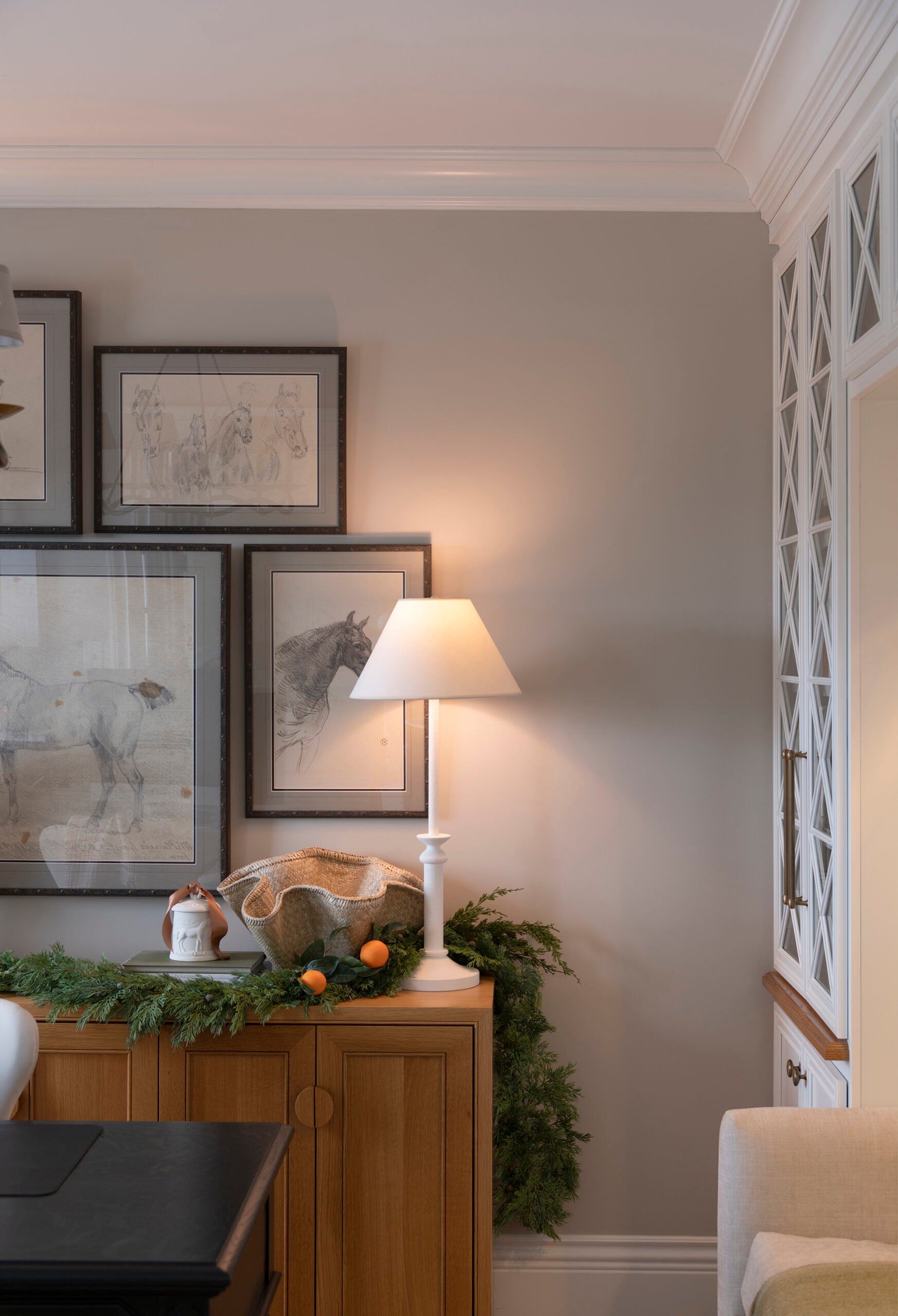 Christmas Tour: My Holiday Home Office - roomfortuesday.com