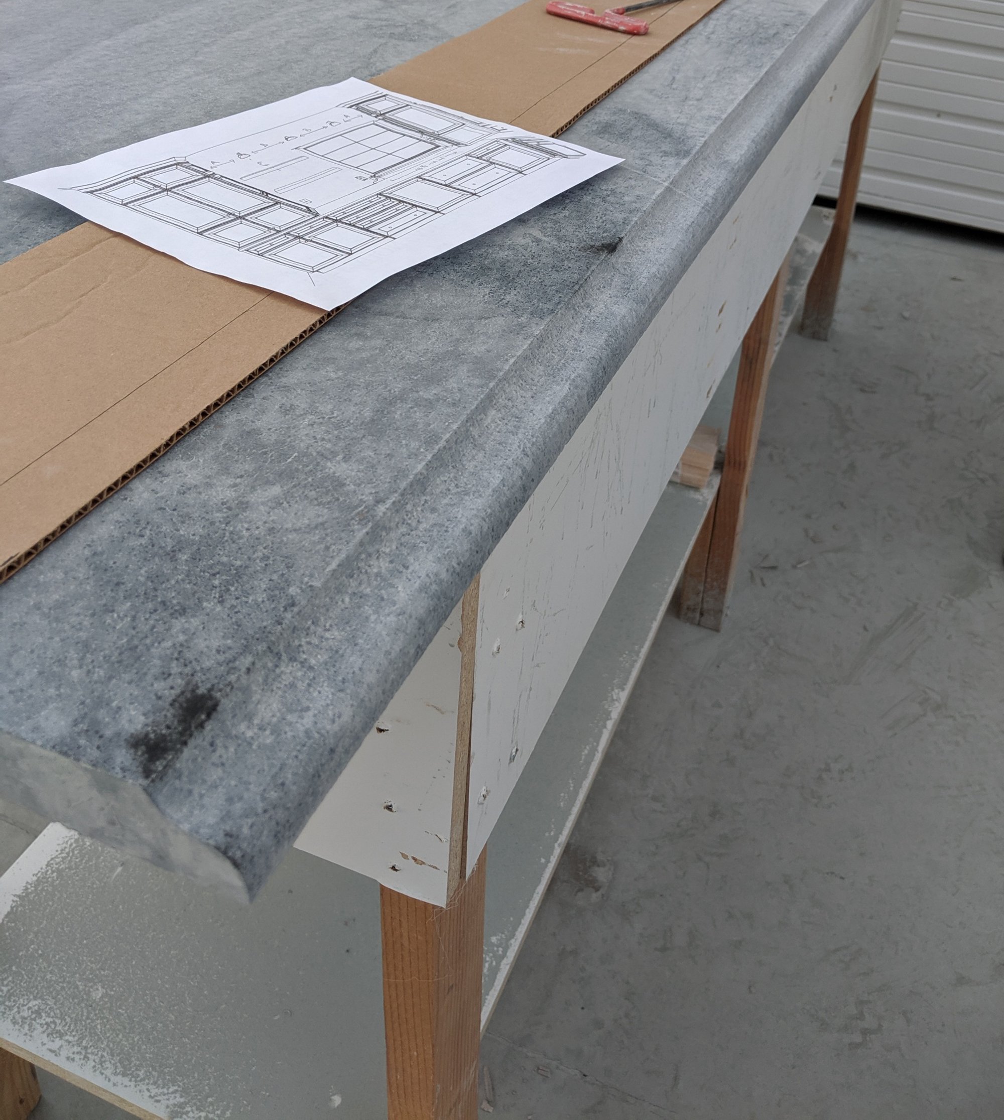Soapstone Countertop Fabrication