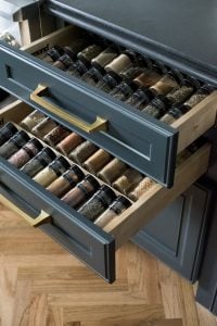 Spice Rack Organization DIY - roomfortuesday.com