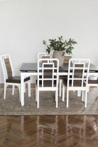 Our Vintage Dining Set Transformation + Tips for Restoration - roomfortuesday.com